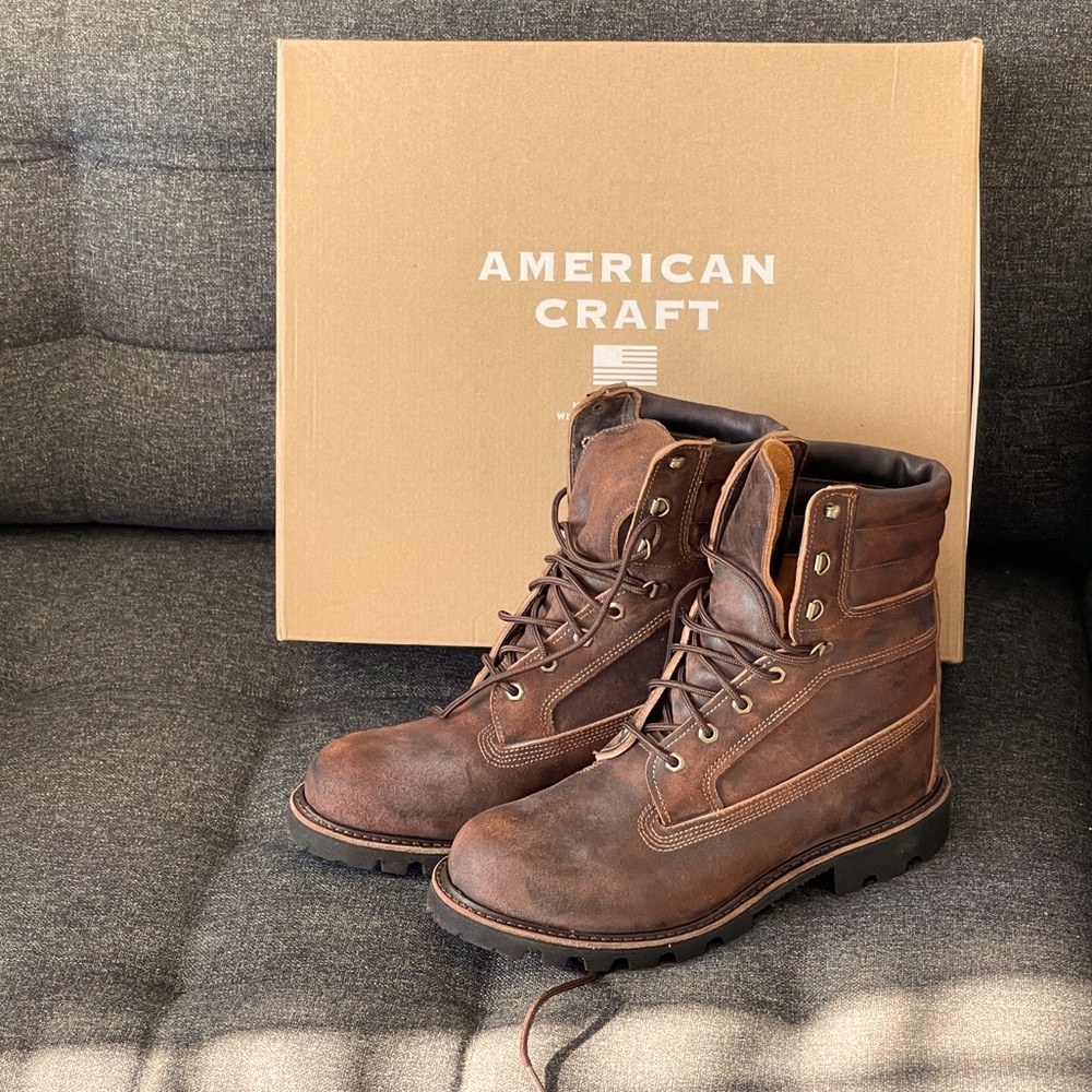 Men's Timberland American Craft Boots Sz 11